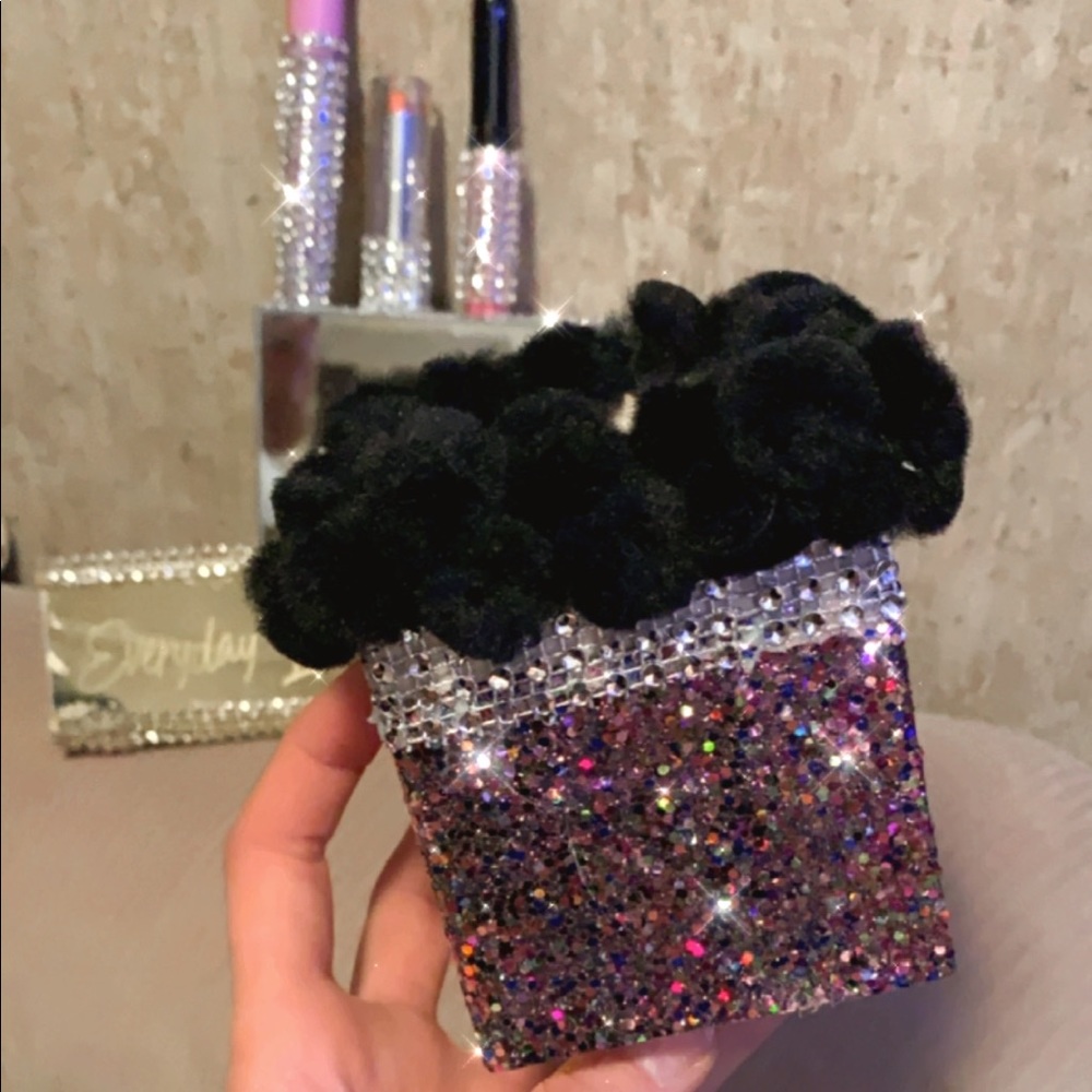 Handmade Makeup brush holder